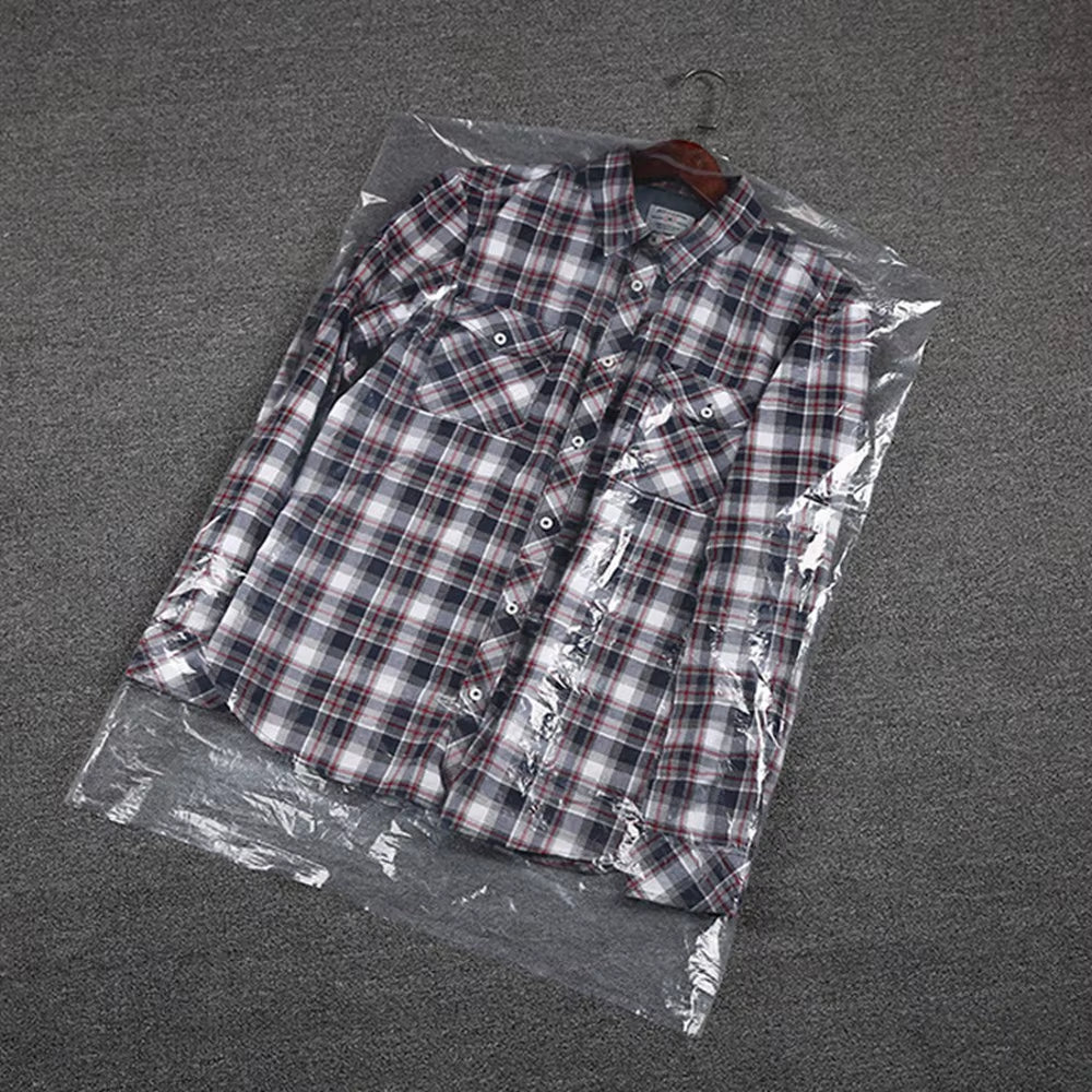 Protect Your Wardrobe with Our Durable Dust Proof Garment Cover Bag – Fully Enclosed with Zipper for Ultimate Clothing Storage!