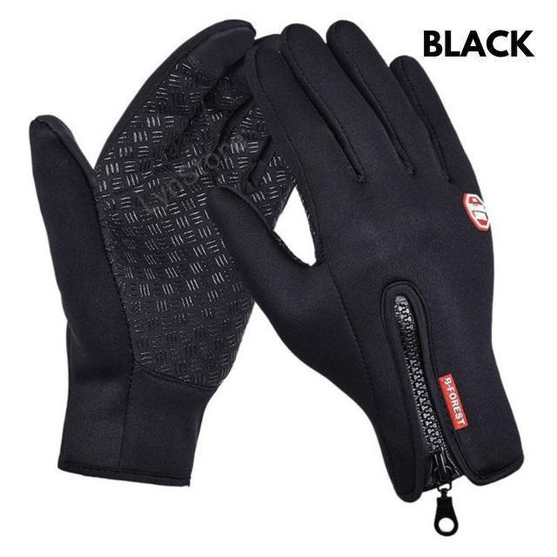 Stay Warm and Connected: Touchscreen Windproof Full-Finger Outdoor Winter Gloves for Active Lifestyles