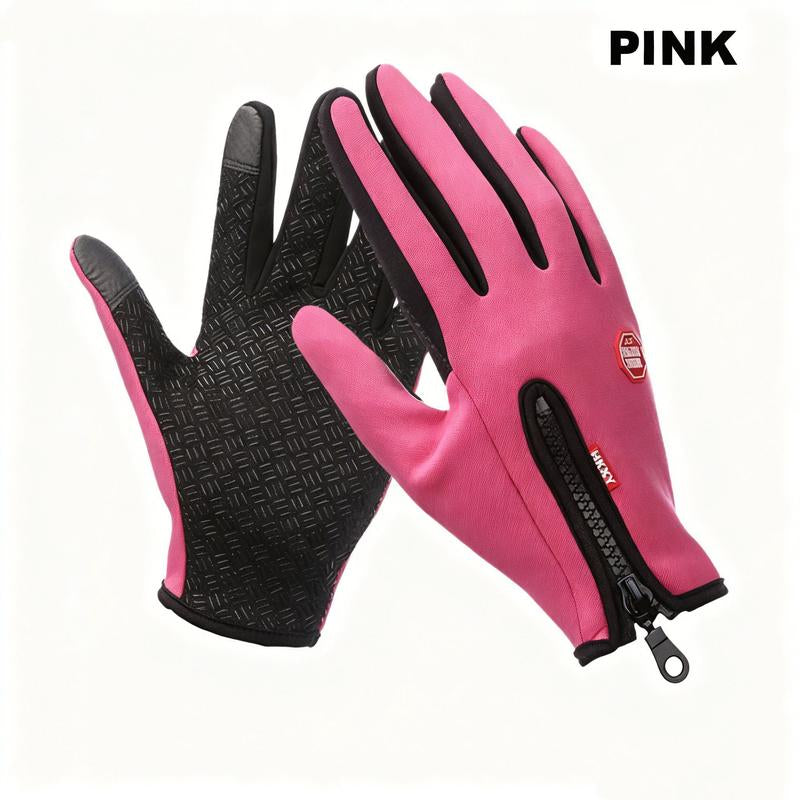 Stay Warm and Connected: Touchscreen Windproof Full-Finger Outdoor Winter Gloves for Active Lifestyles